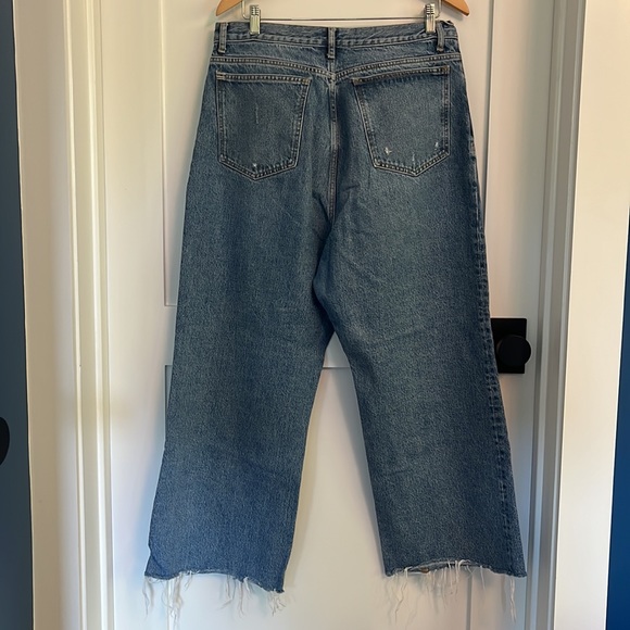 BDG Premium Vintage High-Waisted Wide Leg Jean – Light Blue Wash - Picture 7 of 7